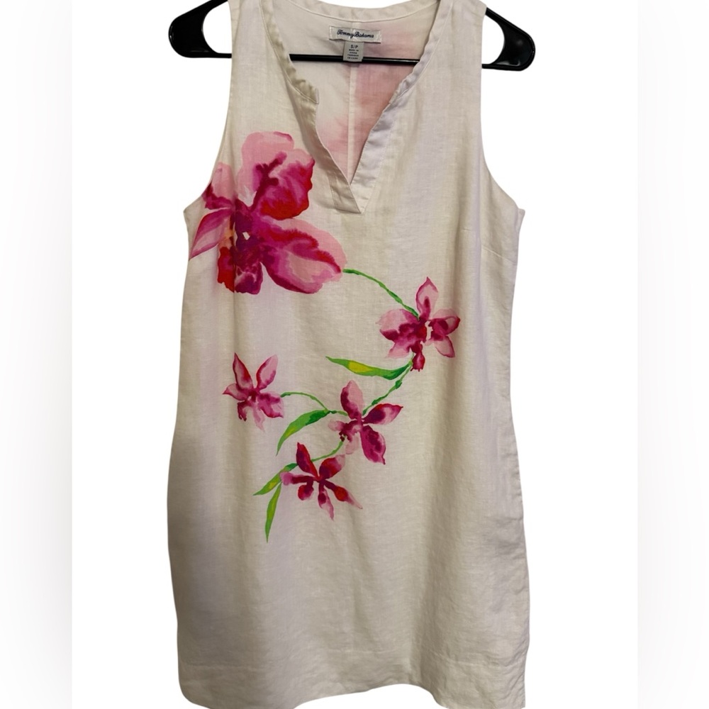 Tommy Bahama Pink and White‎ Dress